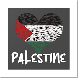 Palestine in our hearts Posters and Art